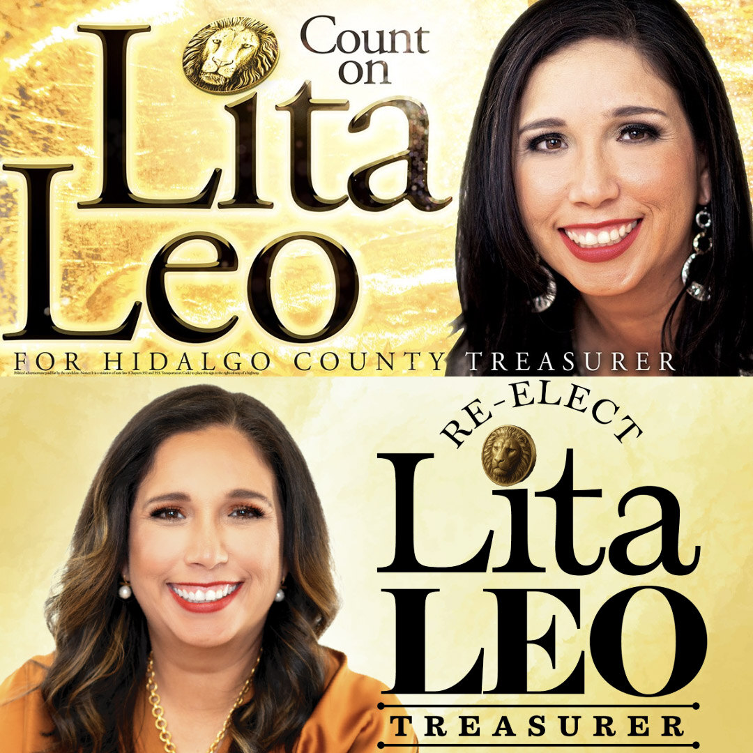 Lita Leo campaign portraits and Count on Lita Leo branding