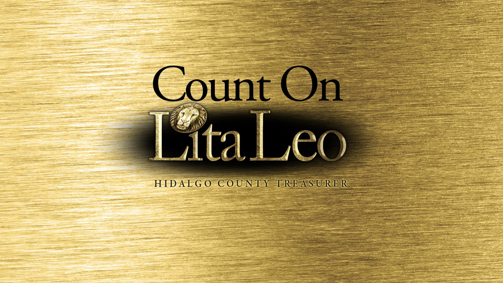 Gold Count on Lita Leo social media cover for the runoff election